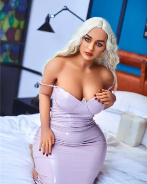 MILF Sex Doll Blonde Hair Blonde Tanned TPE from Irontech Dolls -Agatha 156