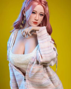 Asian Sex Doll Curvy Silicone Head & TPE Body from JXDOLL -Boa 170