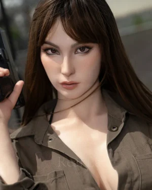 Black Sex Doll Skinny Hyper Realistic Silicone from Real Lady Sex Dolls -Catlin 170