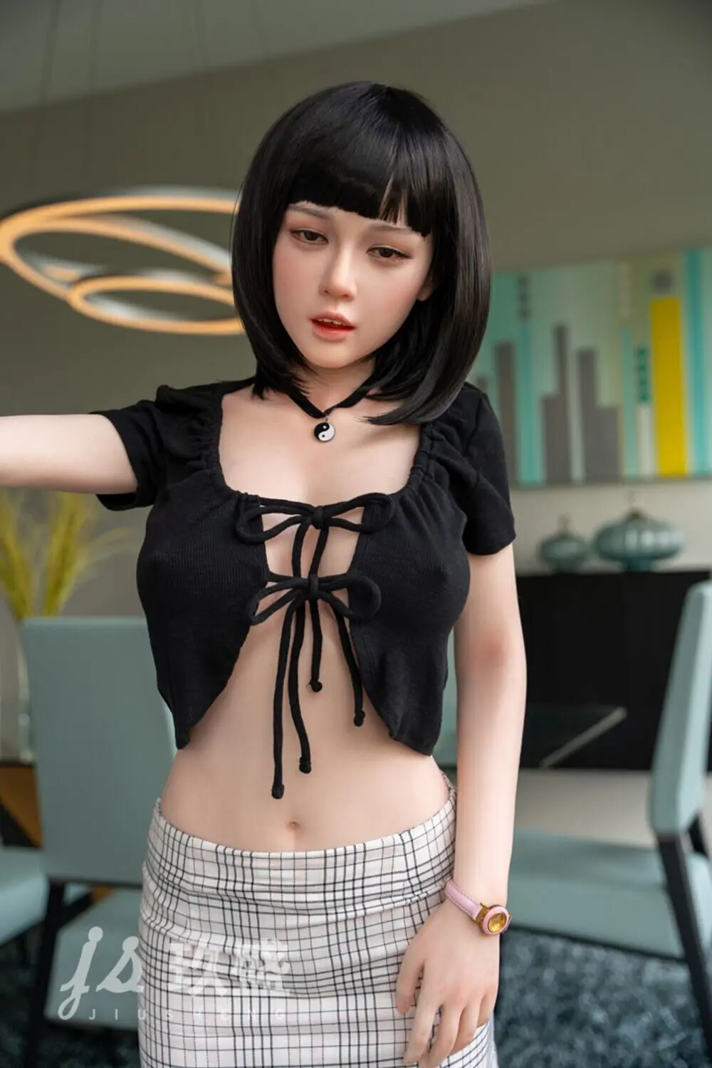 Asian Japanese Sex Doll Curvy Silicone from Jiusheng Dolls -Coco 158