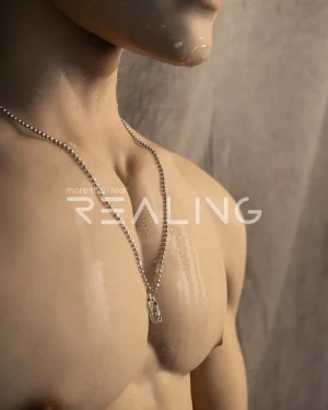Male Sex Doll Silicone Head & TPE Body from REALING -Hua 175
