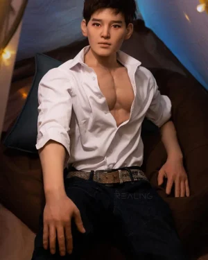 Male Sex Doll Silicone Head & TPE Body from REALING -Martin 175