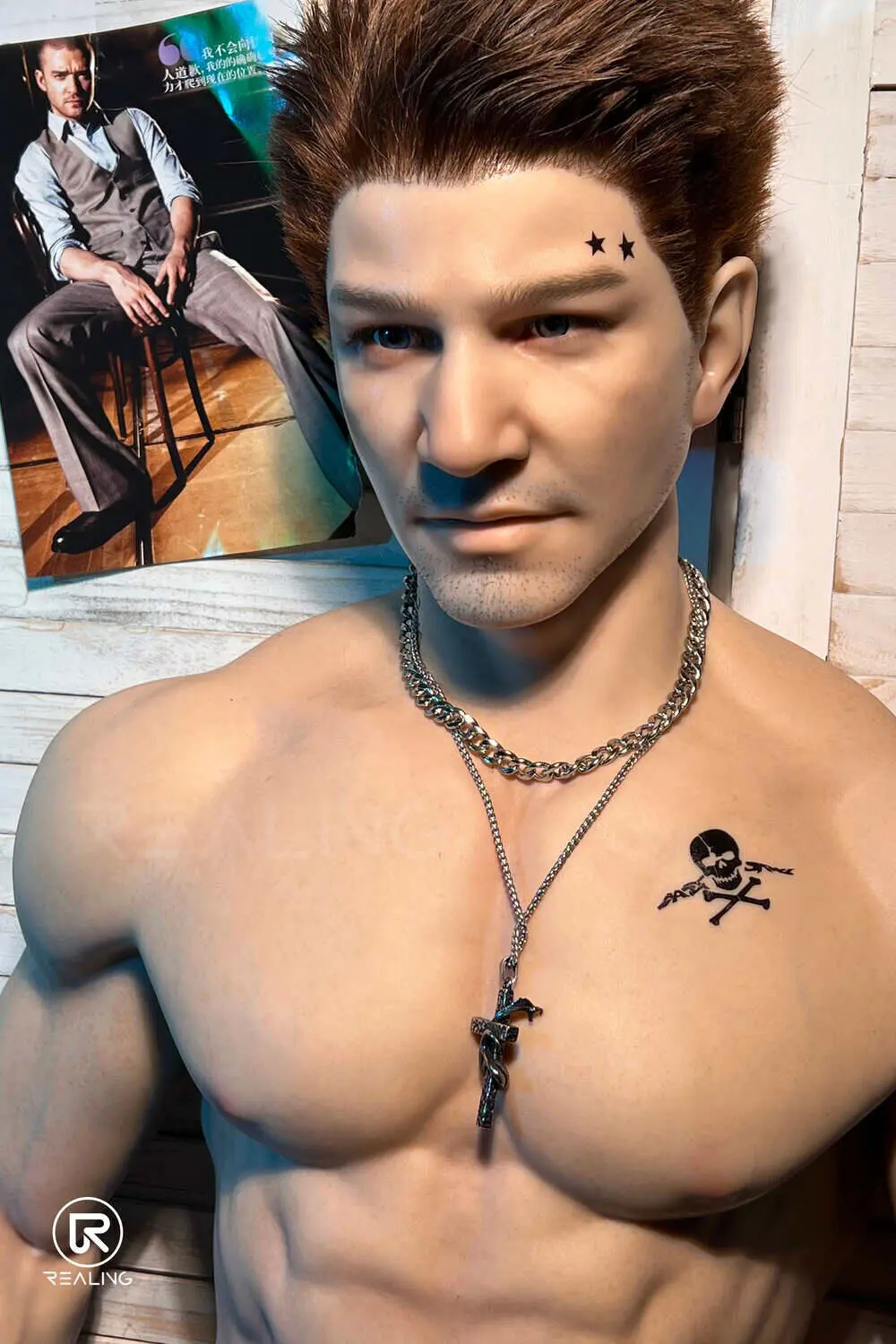 Male Sex Doll Silicone from REALING -Herman 180 - Image 2