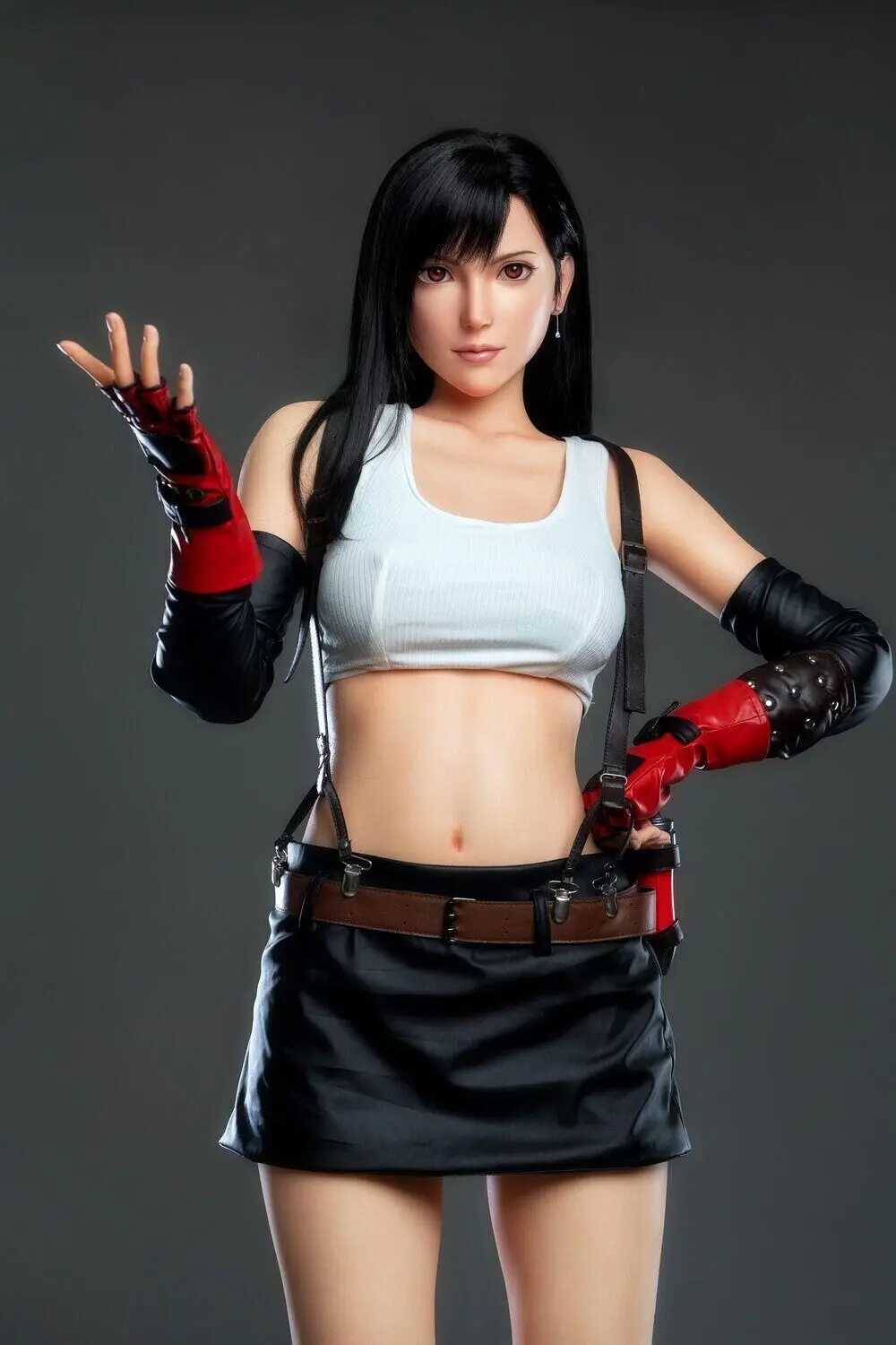 Anime Asian Cosplay Japanese Sex Doll Skinny Silicone from GameLady Dolls -Tifa 168