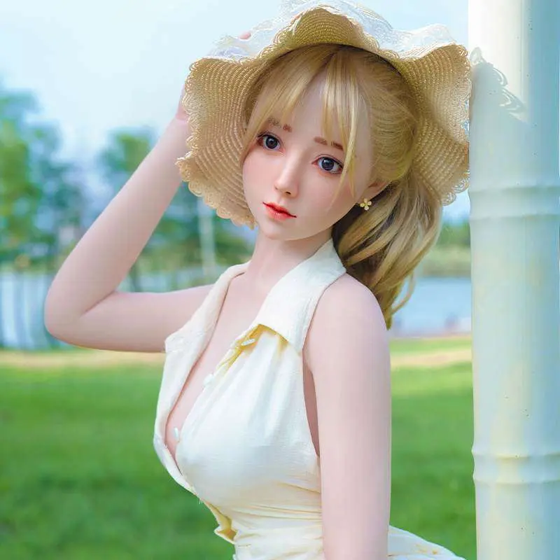 Young Sex Doll Asian Silicone Head Blonde Sex Doll - Image 3