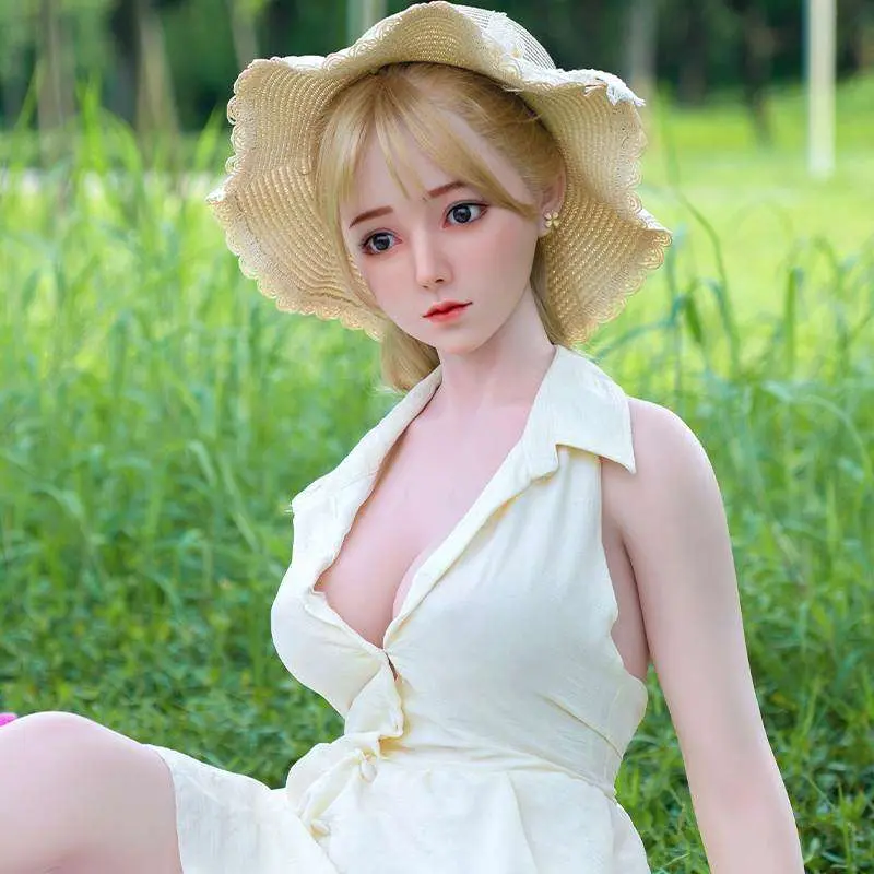 Young Sex Doll Asian Silicone Head Blonde Sex Doll - Image 4