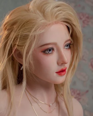 Skinny Sex Doll Silicone Head & TPE Body from JXDOLL -Hina 160