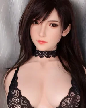 Anime Asian Cosplay Sex Doll Medium Breast Silicone Head & TPE Body from JXDOLL -Tifa 160