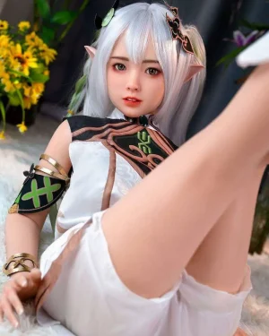 Elf Sex Doll Silicone Head Young Fantasy Sex Doll