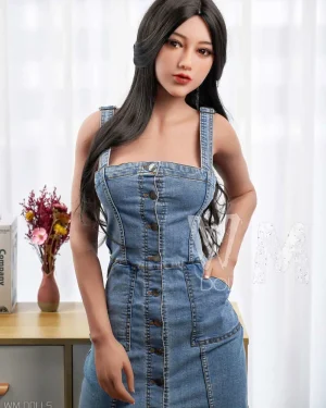Skinny Sex Doll Tanned TPE from WM Dolls -Wendy 160