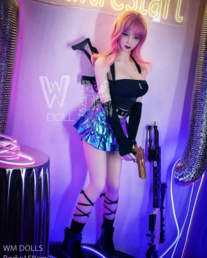 Anime Cosplay Sex Doll SkinnyRedHead TPE from WM Doll -Verane 158