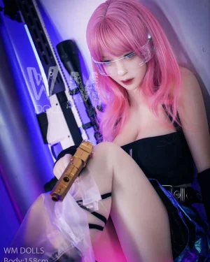 Anime Cosplay Sex Doll SkinnyRedHead TPE from WM Doll -Verane 158