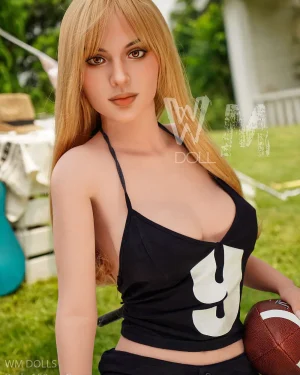 Blonde Hair Sex Doll Blonde Hair Tanned TPE from WM Dolls -Kay 159